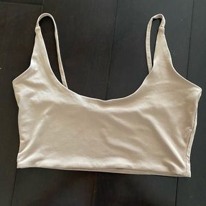 Oh Polly swim /bra top size s tan
